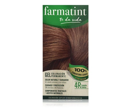 Farmatint Gel 4R Castaño Cobrizo 135ml
