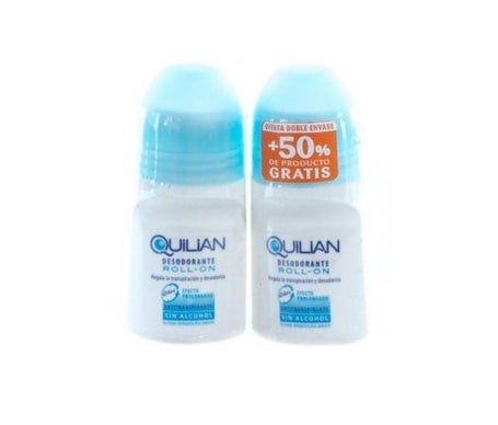 Quilian Desodorante Roll-on Pack de 2 Unidades x 75ml