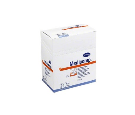Hartmann Medicomp gauze non woven aposito sterile 10 X 10 CM 25 x 2 U