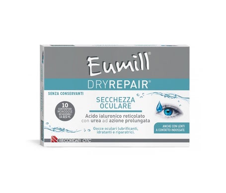 Eumill Dryrepair Gotas (10 x 0,5 ml) - Tratamientos para ojos, oídos y nariz