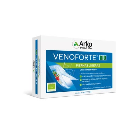 Arkopharma Venoforte BIO Piernas Ligeras 20 ampollas
