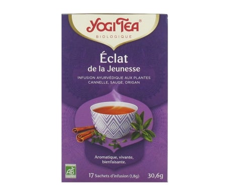 Yogi Tea Resplandor Juvenil Bio 17 Sobres