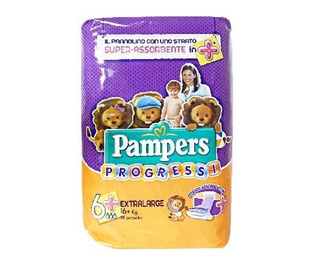 Comprar en oferta Pampers Progressi Extralarge Size 6+ 16+ Kg