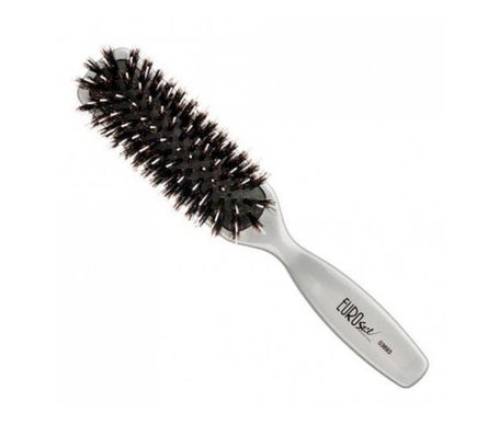 Eurostil Pua Blanca Cepillo Pelo Jabali Rectangular Pequeño 1ud