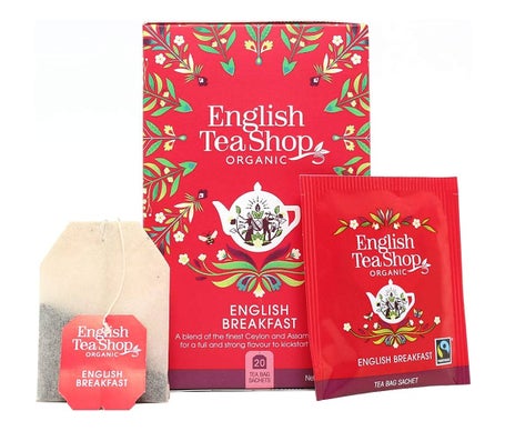 English Tea Shop Té English Breakfast Infusiones Bio 20 Sobres | Natural Doctor
