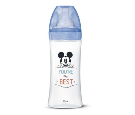 Dodie Initiation+ Biberón Anticólico +6m Disney Mickey 330ml