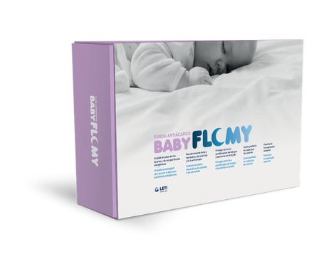 Flomy Baby Funda Antiacaros 70X140X15cm