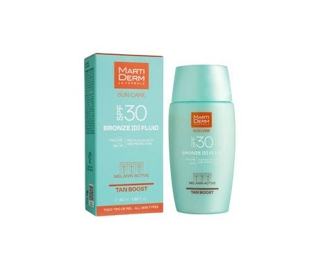 Martiderm® Sun Care Bronze D Fluid Tan Boost SPF30 50ml