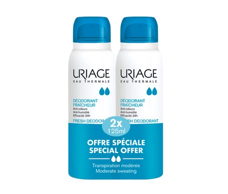Uriage Desodorante Spray Fress 2x125ml