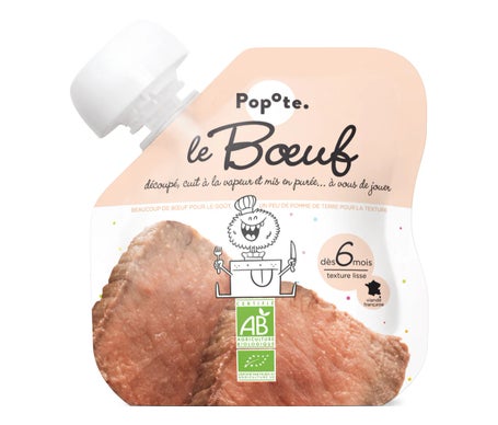 Popote Puré de Buey 60g