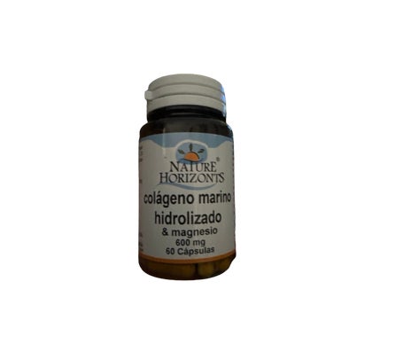Nature Horizonts Colágeno Marino Hidrolizado & Magnesio 600mg 60caps