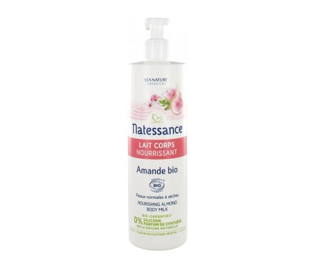 Natessance Leche Corporal de Almendras Ecológica 400ml