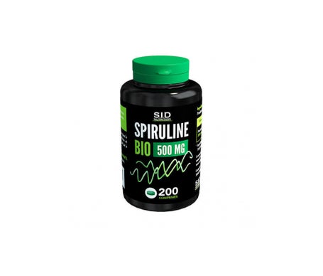 Espirulina Orgánica Sidn 500Mg Cpr 200