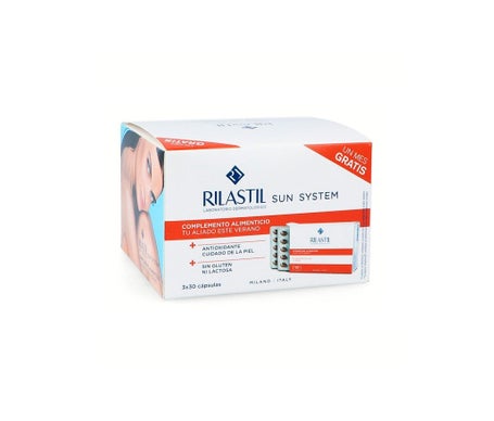Rilastil Triplo Sun System Oral 3x30cáps