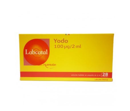 Labcatal Iodo 28 Ampollas