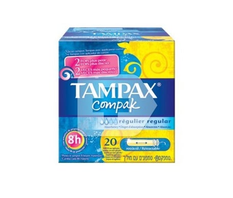Tampax Compak Fresh Regular 20uds