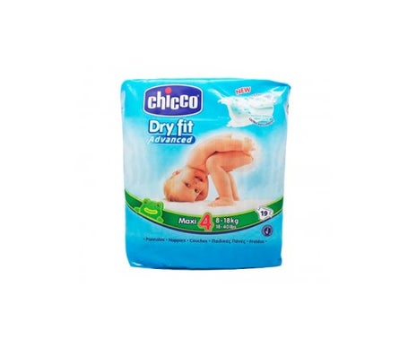Chicco Pañales Dry Fit Advanced Maxi T4 8-18 Kg 19 Unidades