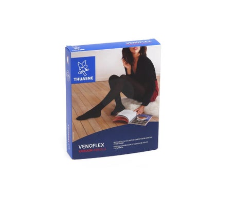 Thuasne Venoflex 2 Kokoon Absolu Collant Mamá Negro N0 1ud