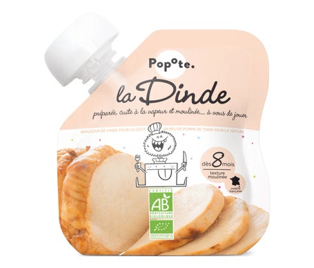 Popote Puré de Pavo 60g