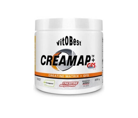 Suplemento Alimenticio CREAMAP+ GFS Aminos Naranja 200g