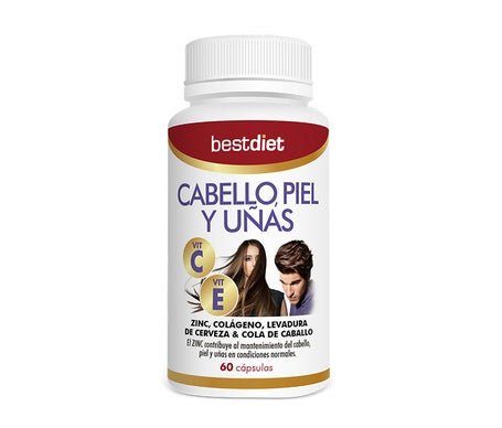 Best Diet Cabello Piel y Uñas 60caps | Natural Doctor