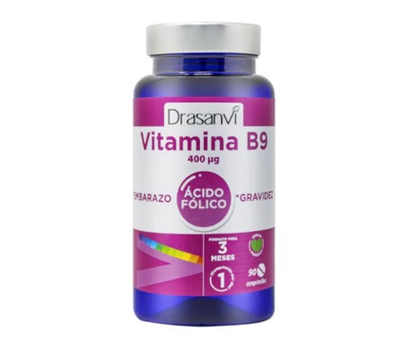 Drasanvi Vitamina B9 400Μg Ácido Fólico 90 comp
