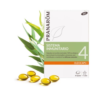 Pranarôm Oleocaps+ 4 Sistema Inmunitario BIO 30caps