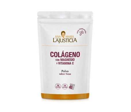 Ana Maria Lajusticia Colágeno con Magnesio y Vitamina C Sabor Fresa 350g