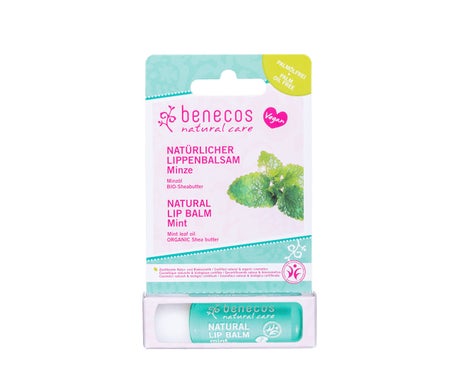 Benecos Bálsamo Labial Vegano Menta 4,8 g