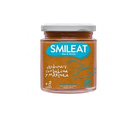 Smileat Vegetable Jar with Sea Bass and Organic Hake