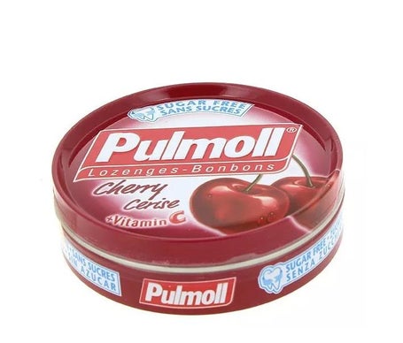 Pulmoll Cereza Sin Azucar + Vitamina C Caramelos