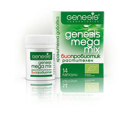 Genesis Mega Mix Probiótico Vegano 14caps