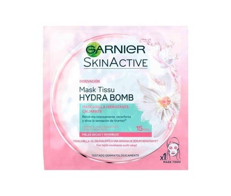 Garnier Skin Active Hydrabomb Mask Facial Hidratante Calmante 1ud
