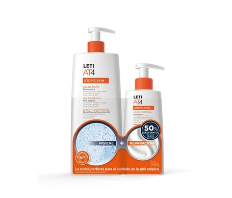 LetiAT4 Pack Gel Baño 750ml + Leche Corporal 250ml