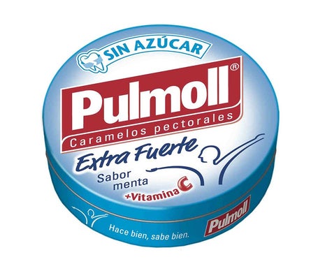 Pulmoll Caramelos Extra Fuertes Vitamina C sin Azúcar 45g