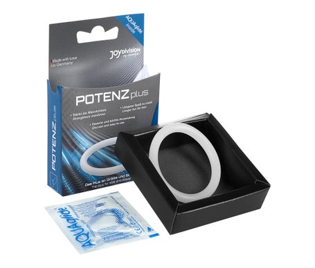 Potenz Plus Anillo Pene Mediano Blanco 1ud
