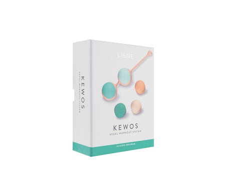 Liebe Kewos Set Bolas Chinas Durazno Menta