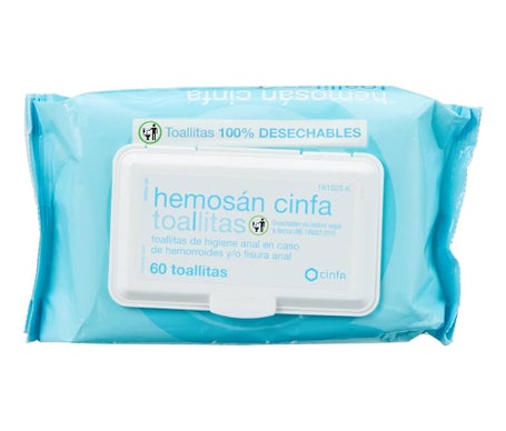 Hemosan toallitas 60uds