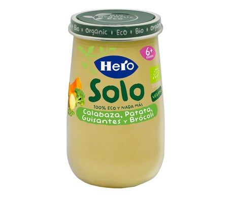 Hero Solo crema de calabaza y puré de patatas (190g) - Alimentación del bebé