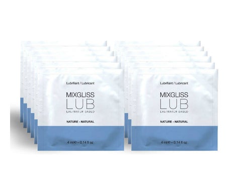 Mixgliss Lubricante Base de Agua Natural 12 Monodosis 4ml