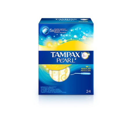 Tampax Pearl tampón regular 24uds