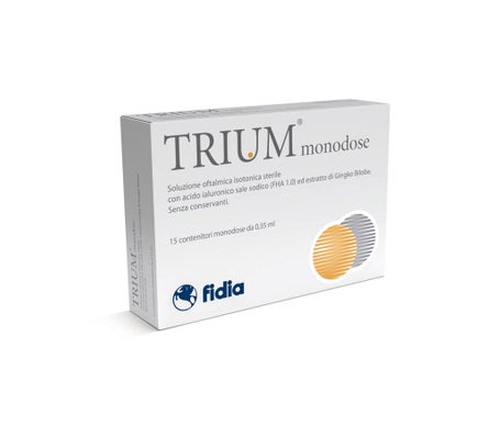 Trium Collirio Monodosis 15Fl de SOOFT ITALIA | Natural Doctor