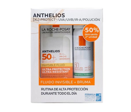 La Roche-Posay Pack Anthelios Fluido Invisible + Bruma