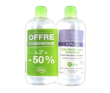 Jonzac Agua Micelar Purificante 2X500ml