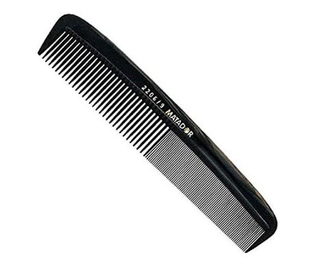Eurostil Peine batidor Negro 13cm