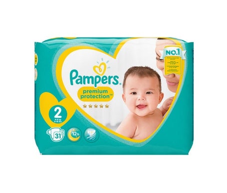 Pampers Couches Premium Protection T-3 6-10kg 102uds