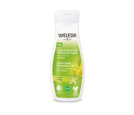Weleda Leche Corporal 24H Hidratación Exprés de Citrus 200ml