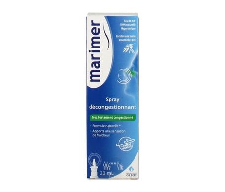 Marimer Spray Descongestionante Aceites Esenciales 20ml