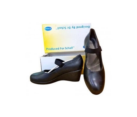 Scholl Zapato Abierto Clovelly Black Cuero Nº38
