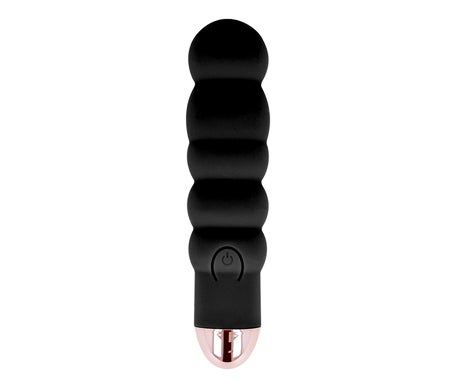 Vibrador DOLCE VITA Usb Six Negro 13x2.8 cm